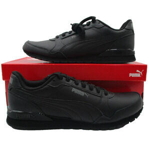 Puma ST Runner V3 L Shoes Mens Size 11 Black SoftFoam+ Sneakers 384855-11